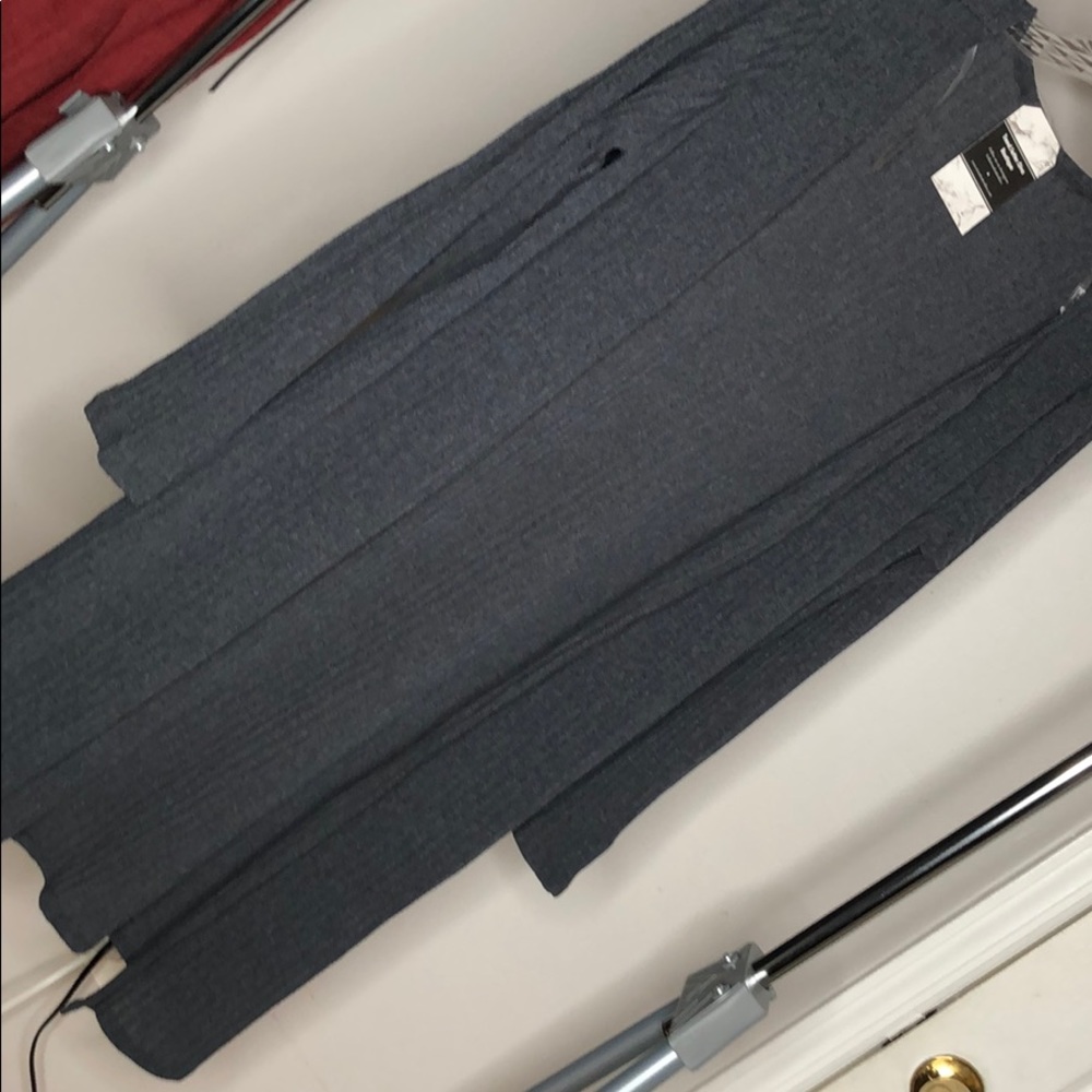 Charcoal cardigan